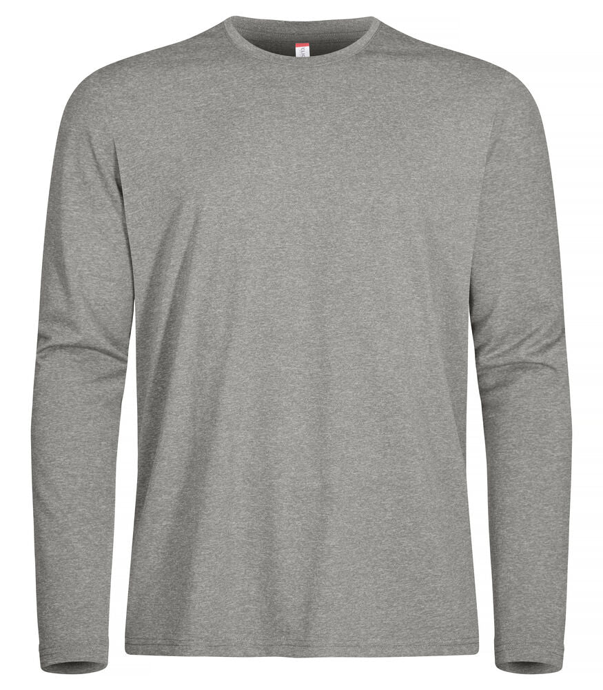 Basic Active-T L/S Gråmelerad