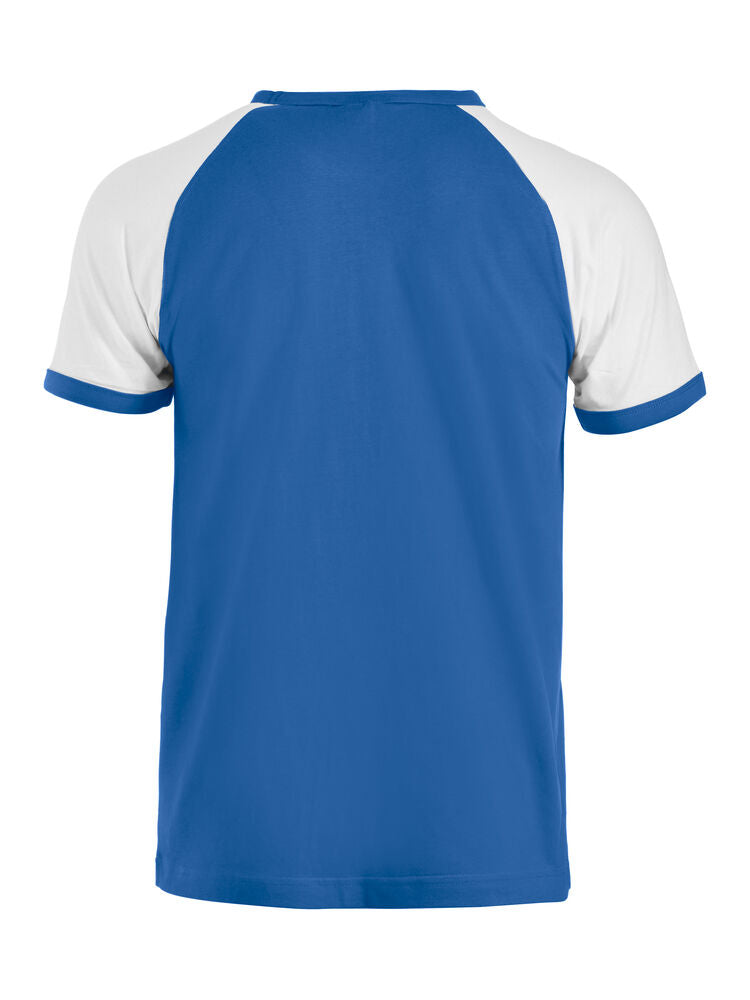 Raglan-T Royalblå/Vit
