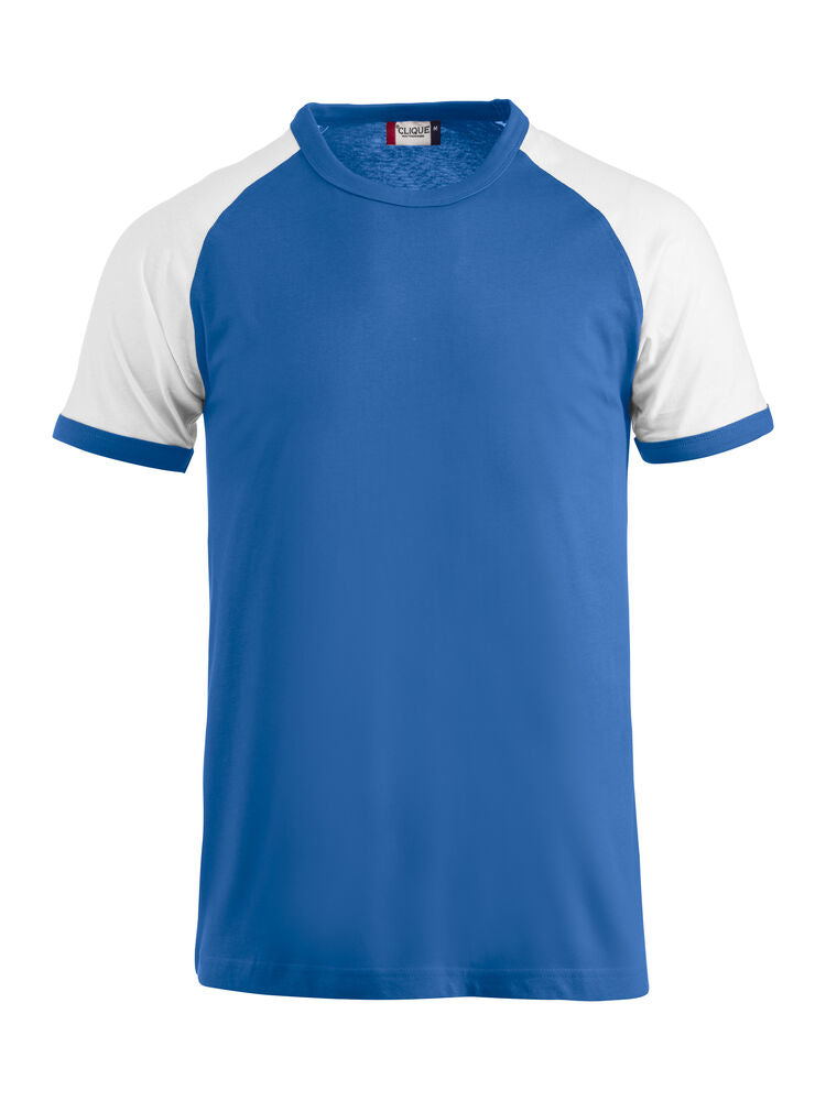 Raglan-T Royalblå/Vit