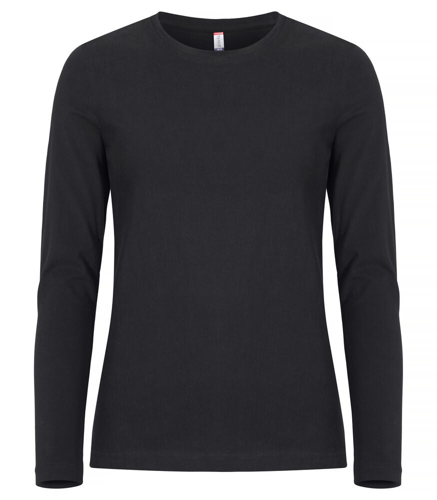 Premium Fashion-T L/S Women Svart