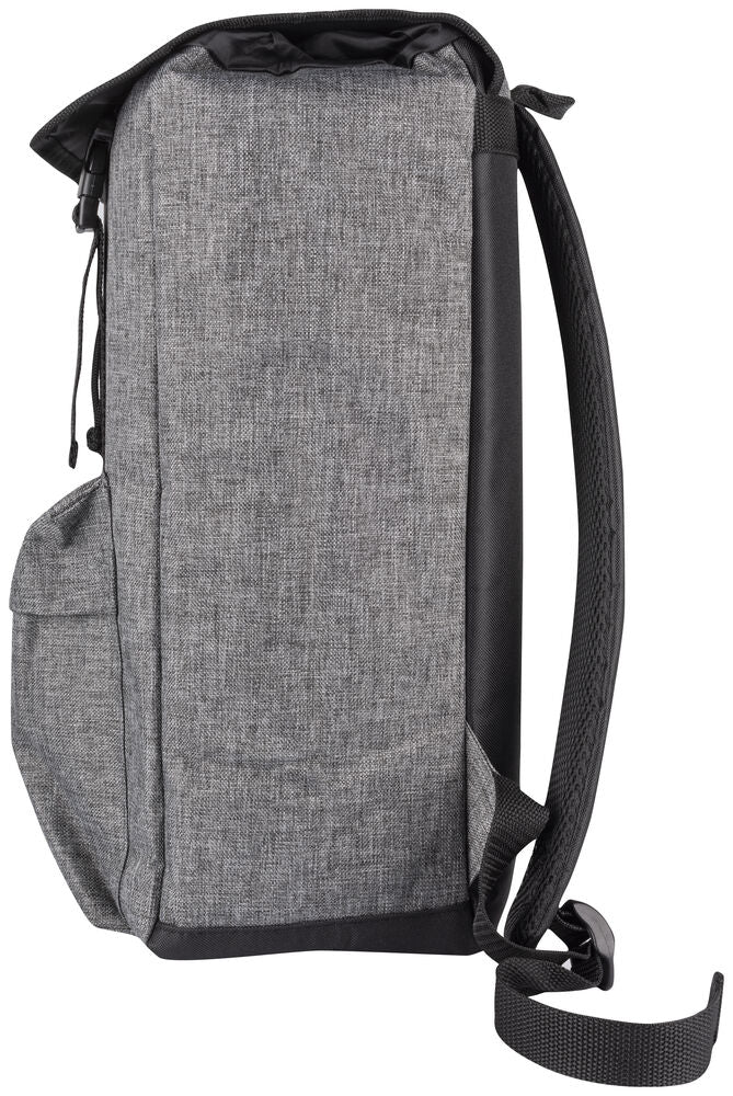 Melange Backpack Gråmelerad