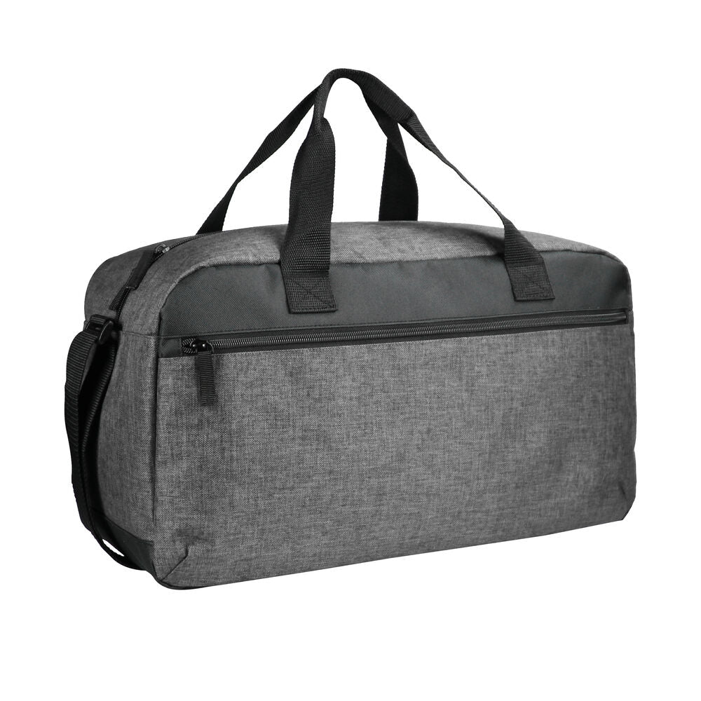 Melange Travel Bag Gråmelerad