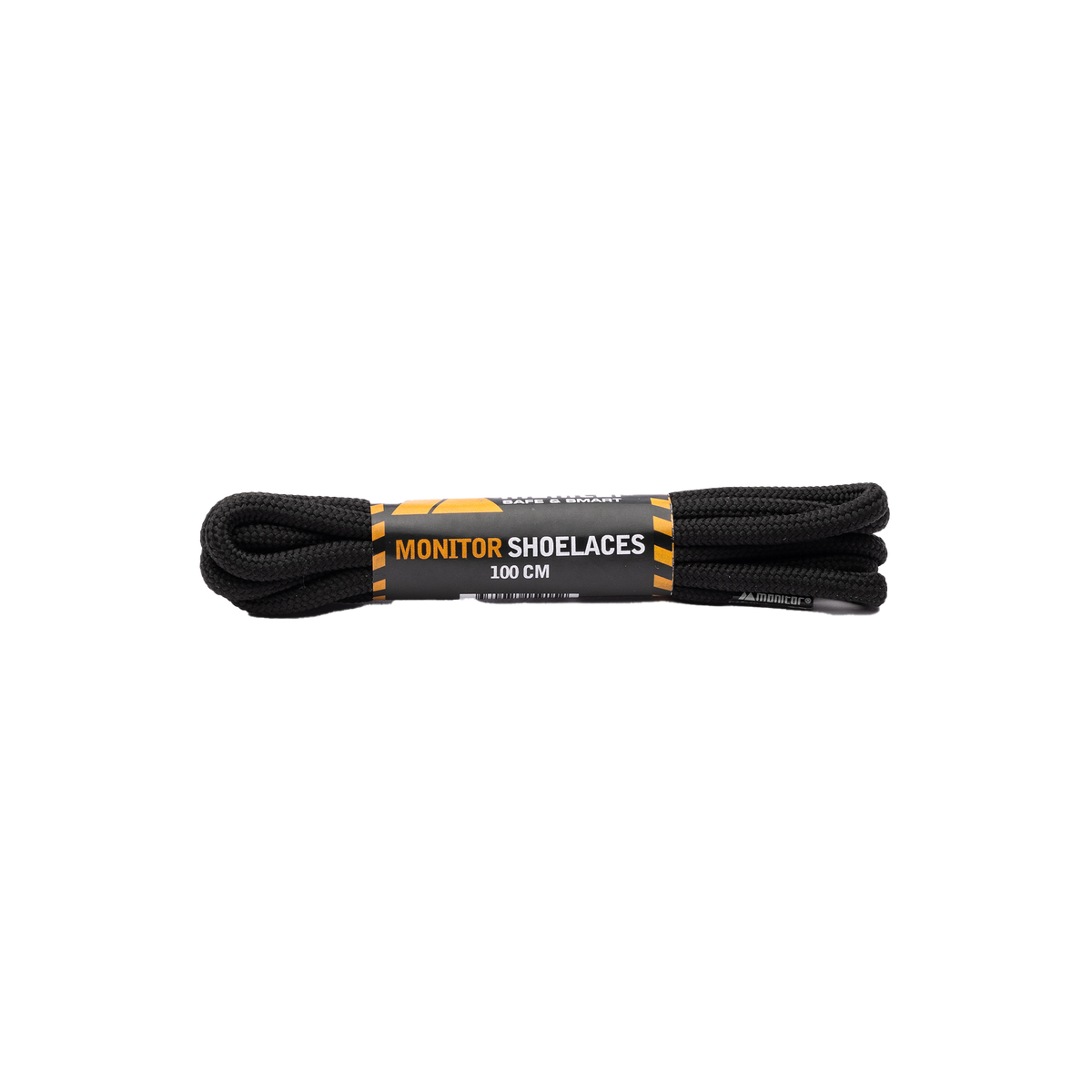 100 cm,10-p Shoelaces Svart