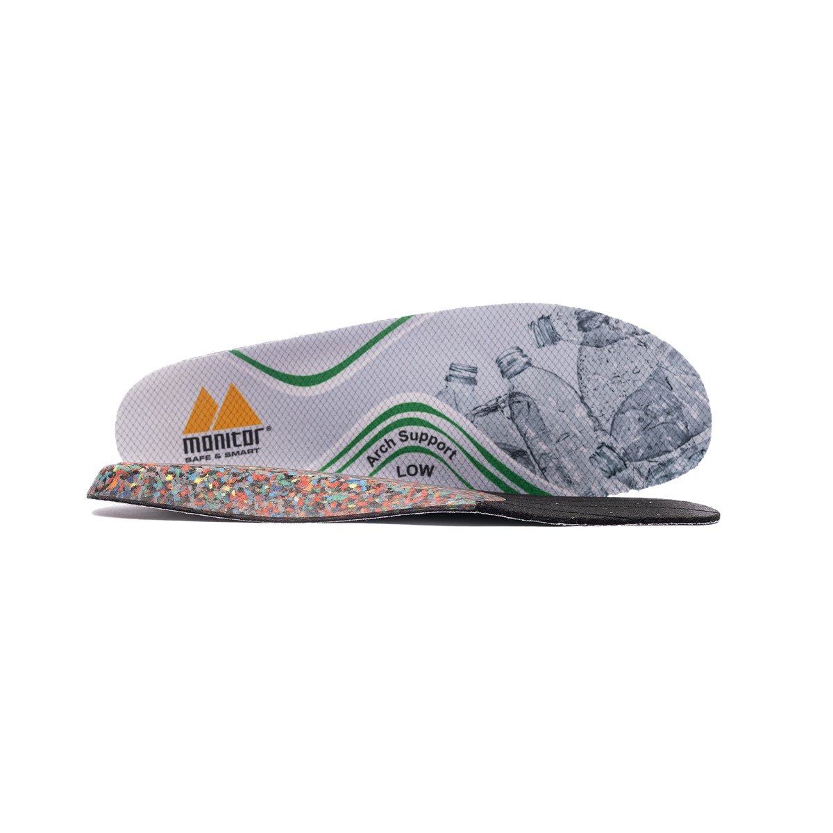 Arch Support Low Insole Grön