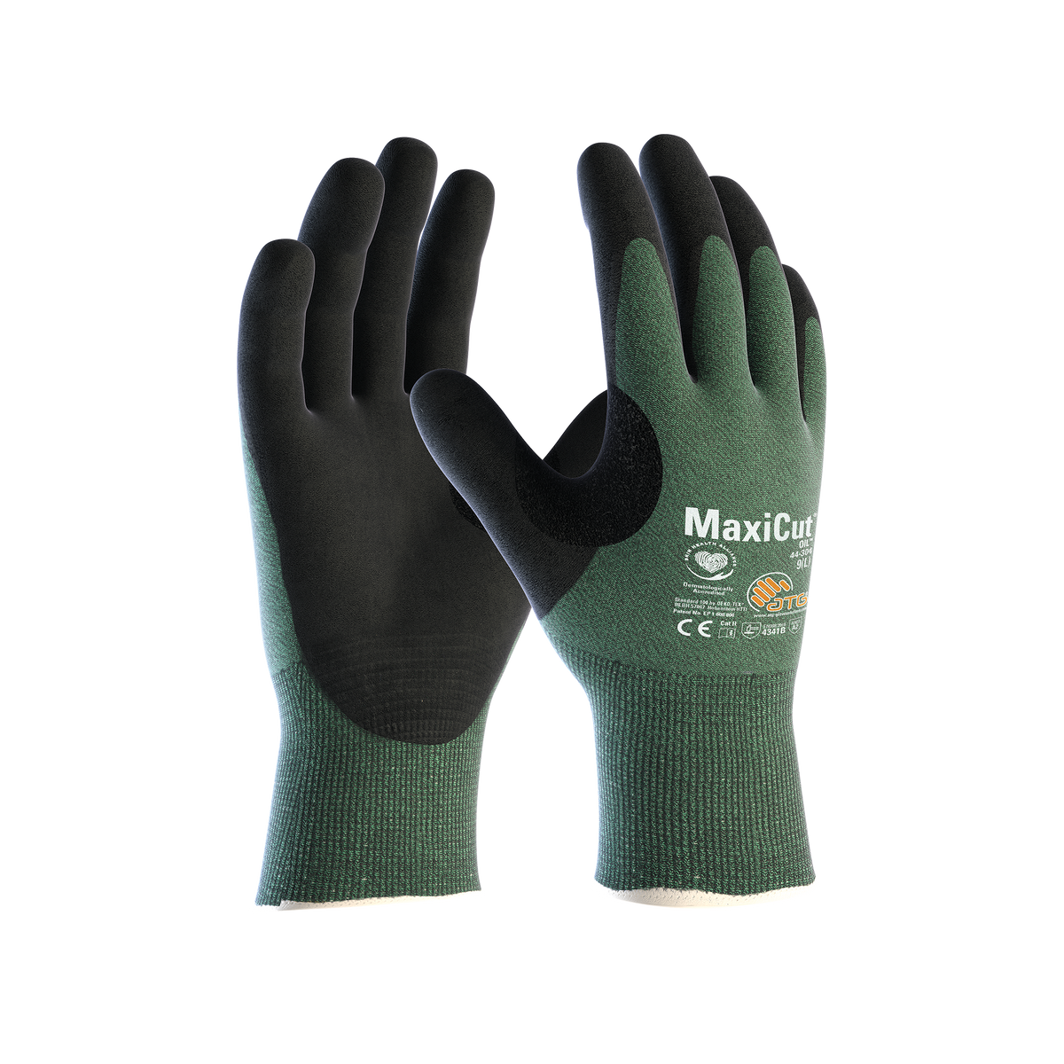 MaxiCut Oil 3B Gloves Grön