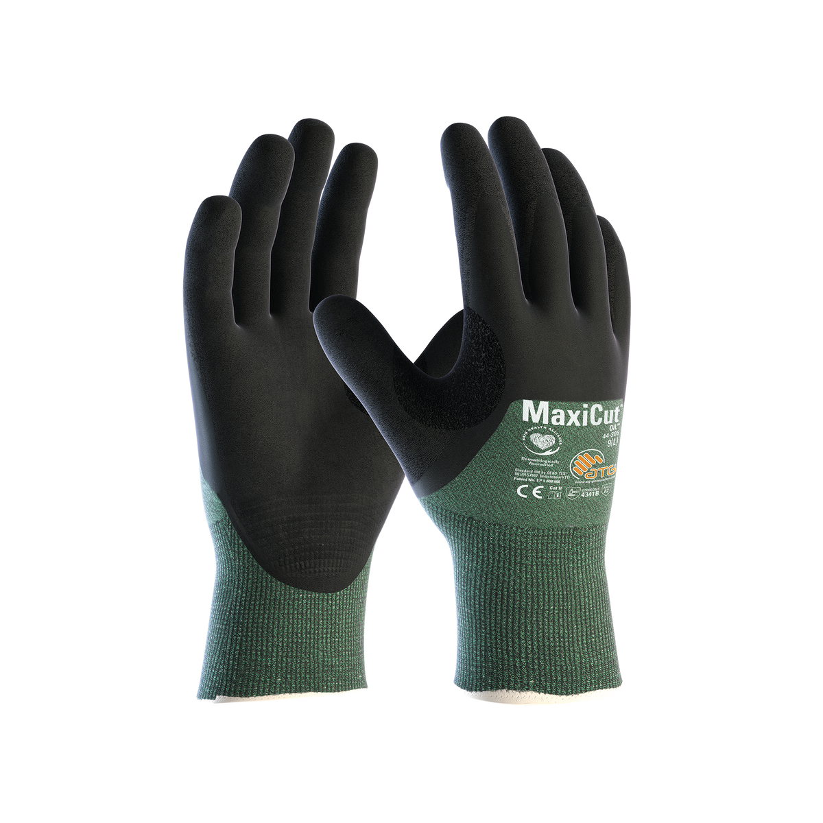 MaxiCut Oil 3B 3/4 Gloves Mörkgrön
