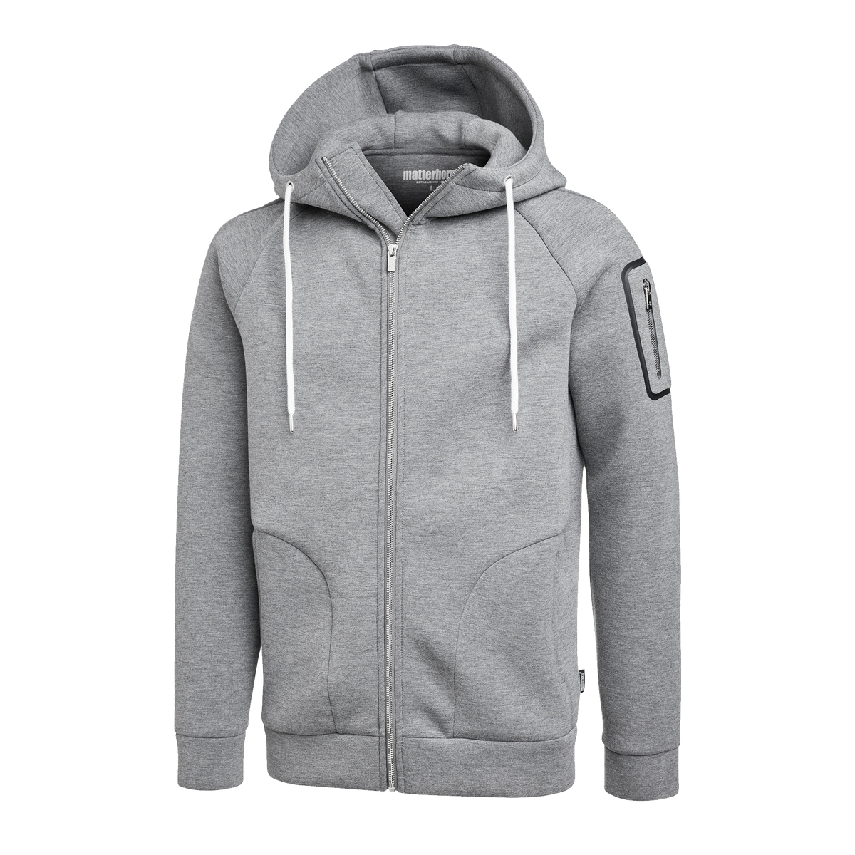 Paccard Hoodie Grå melange