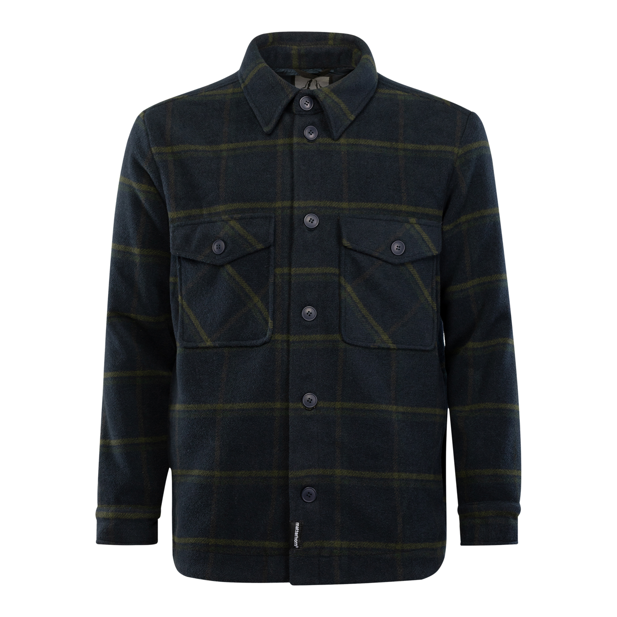Tabei Overshirt Marinblå/Grön