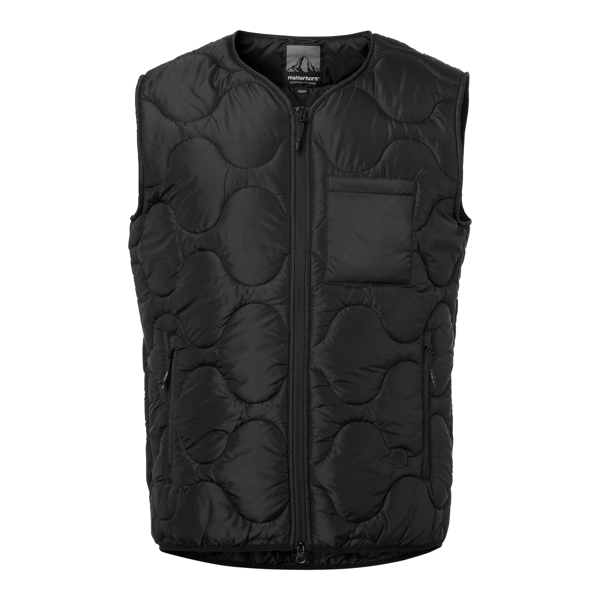 Beckey Puffer Vest Svart