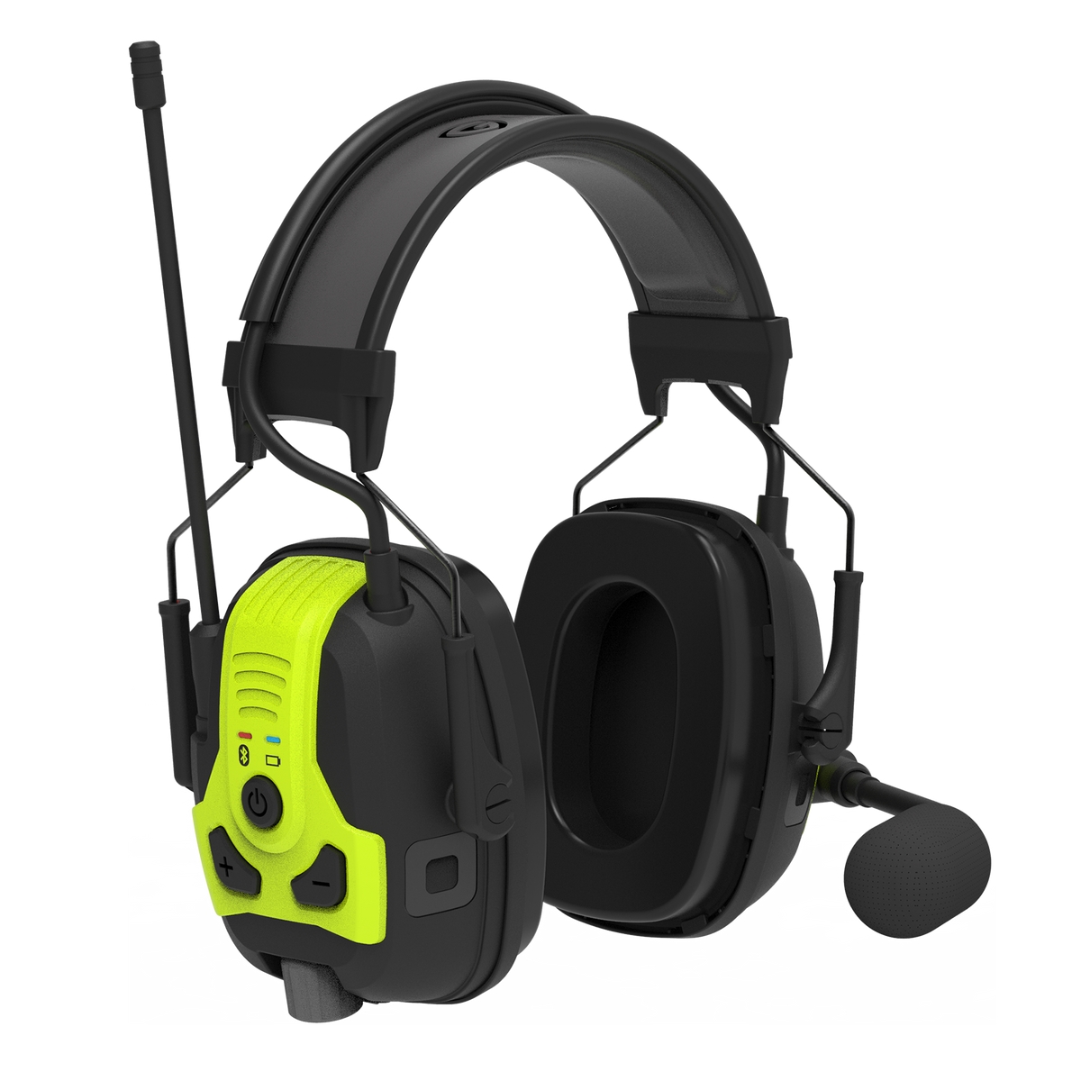 Freebird PRO X Hearing Protection Svart/Varselgul