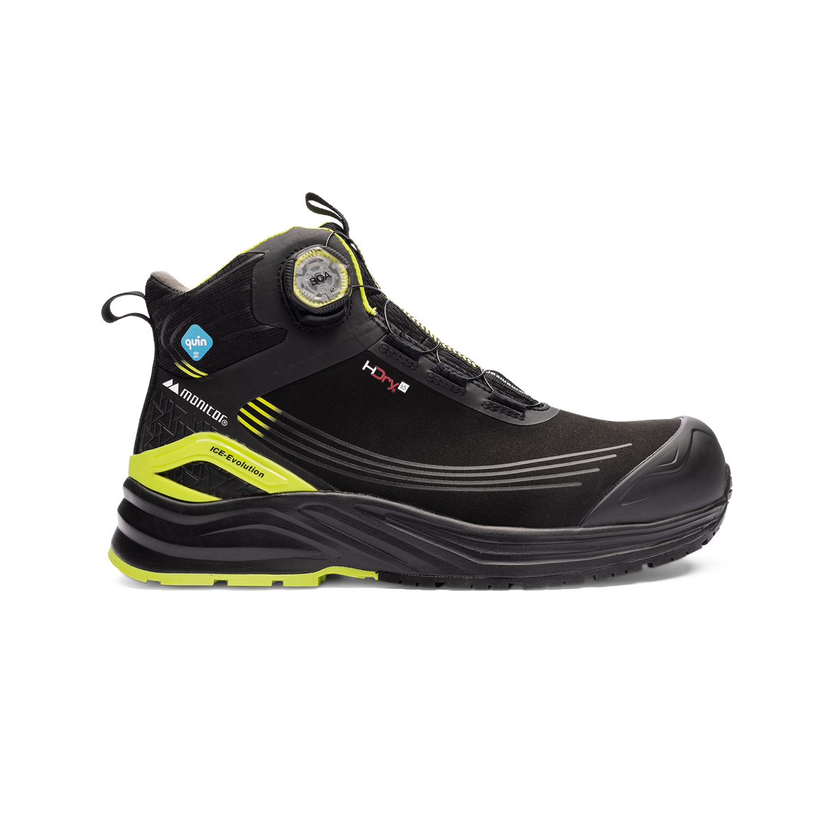 ICE Evolution Vision Safety Boot S7S SR Svart