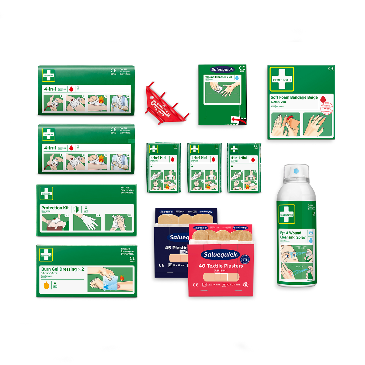First Aid Station Refill Grön