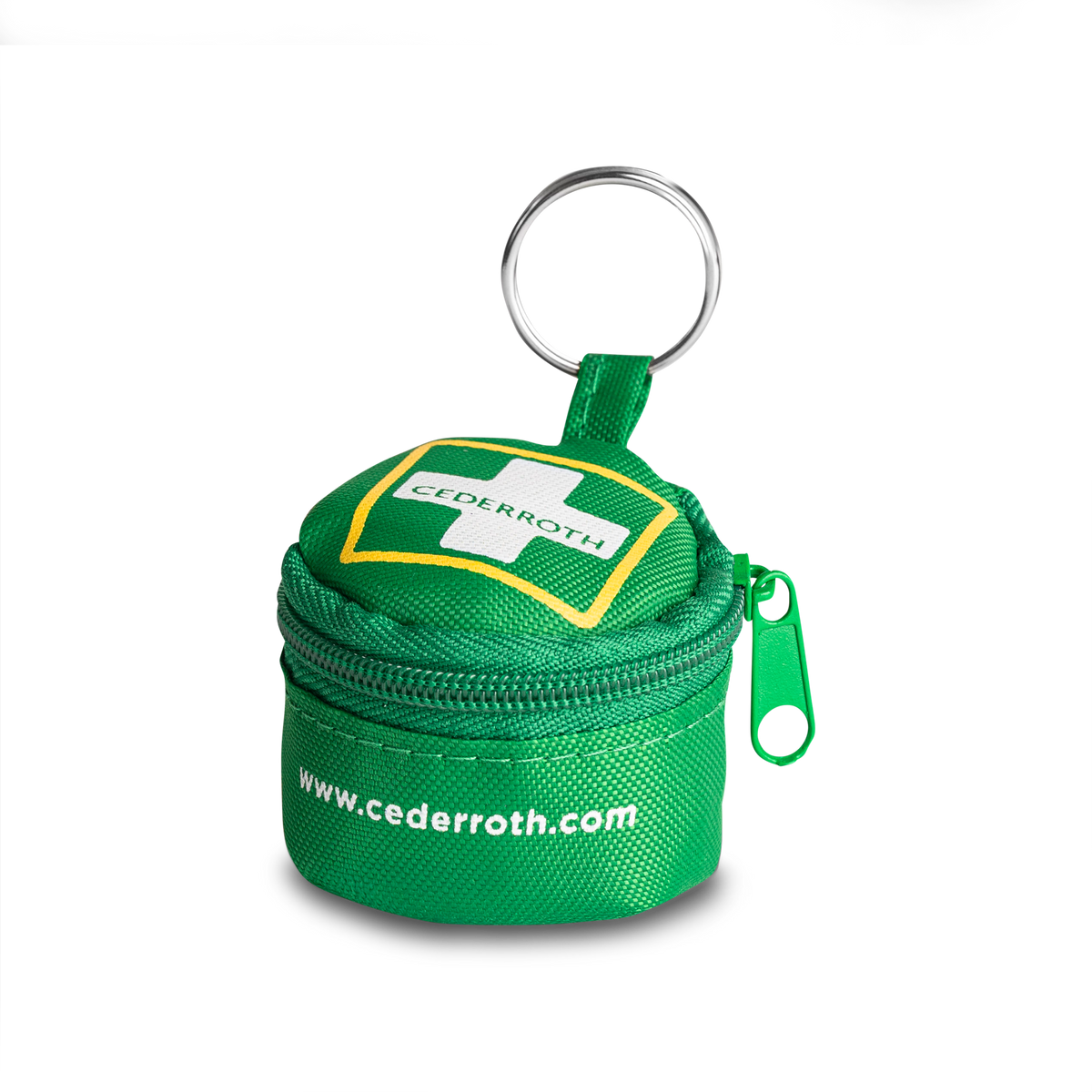 Breathing Mask in Key Fob Refill Grön