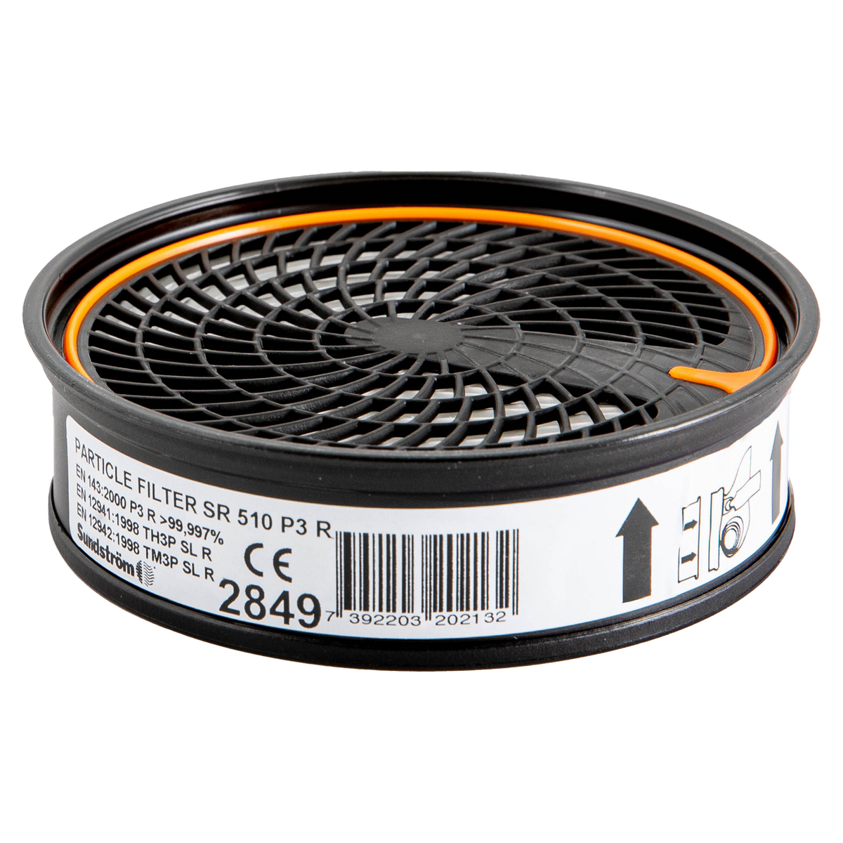 SR 510 P3 5p Particle Filter Svart