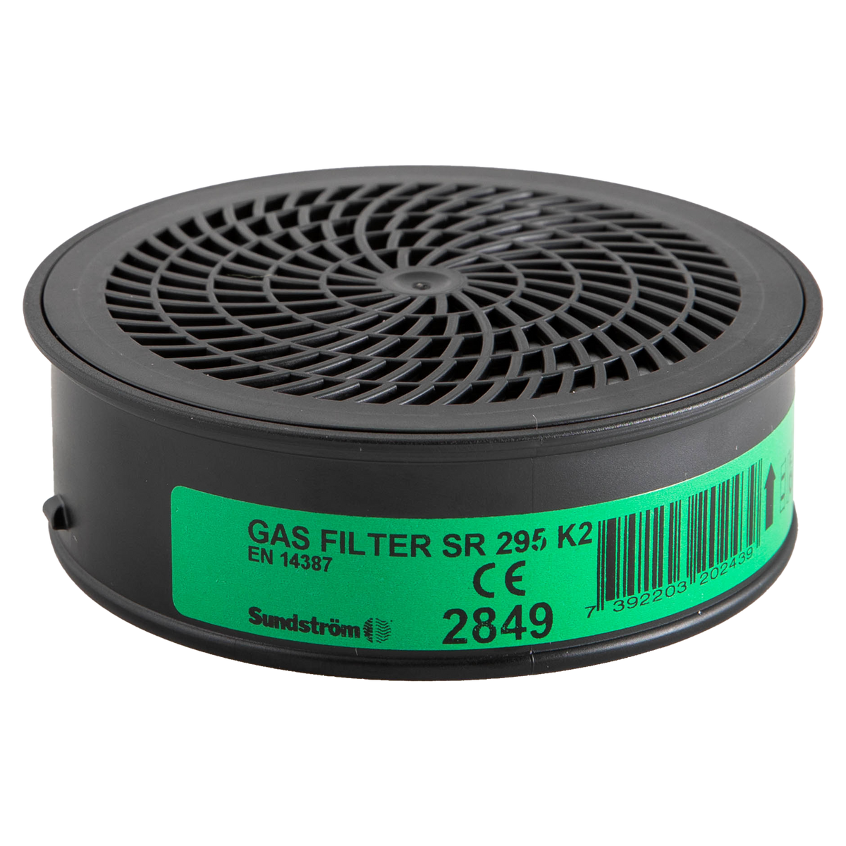 SR 295 Gas K2 3p Filter Svart