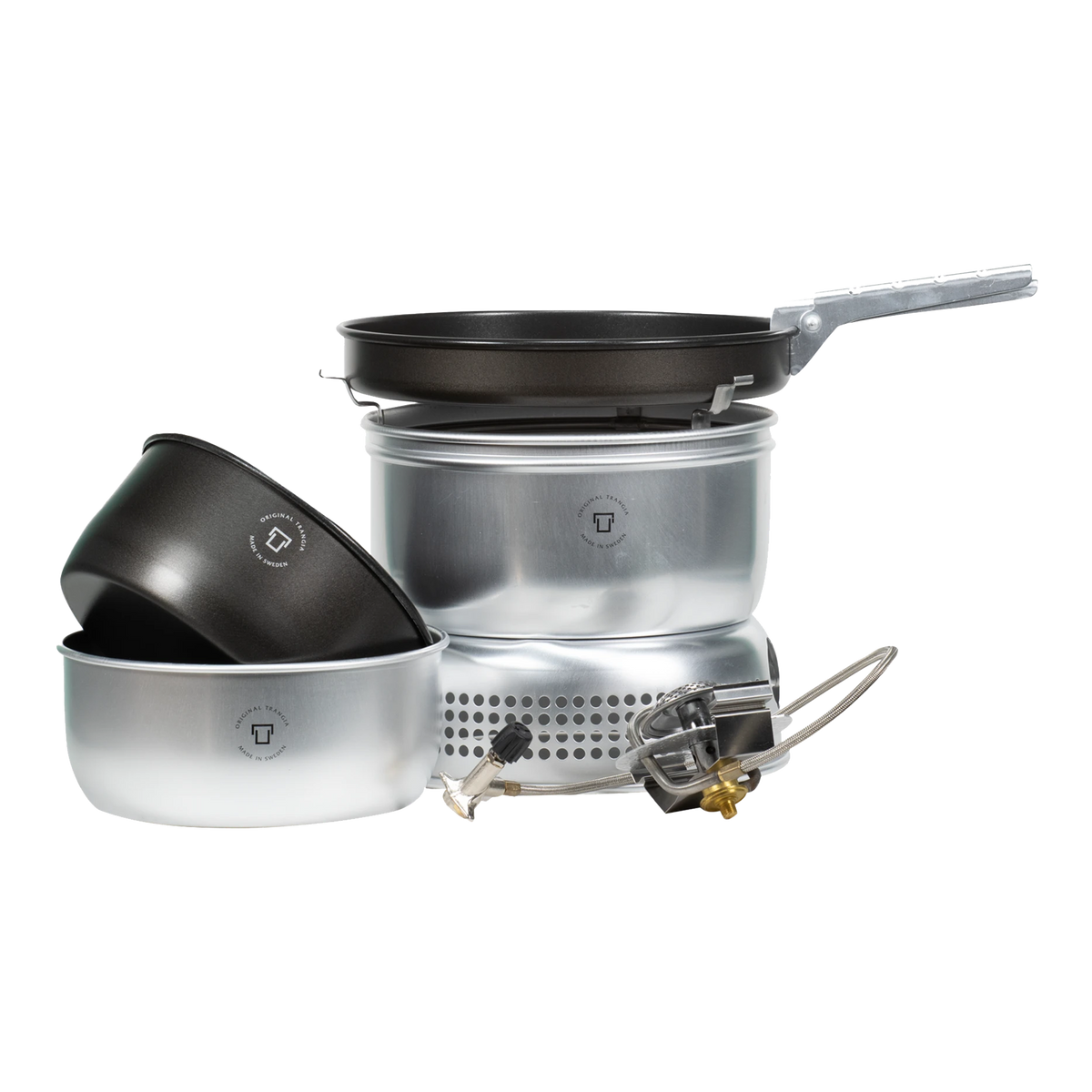 Stove Set GB Camping Gear Silver