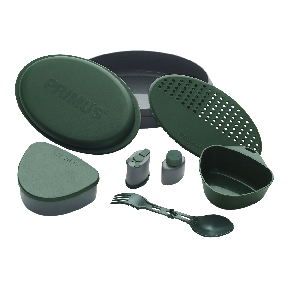 Meal Set Camping Gear Mörkgrön