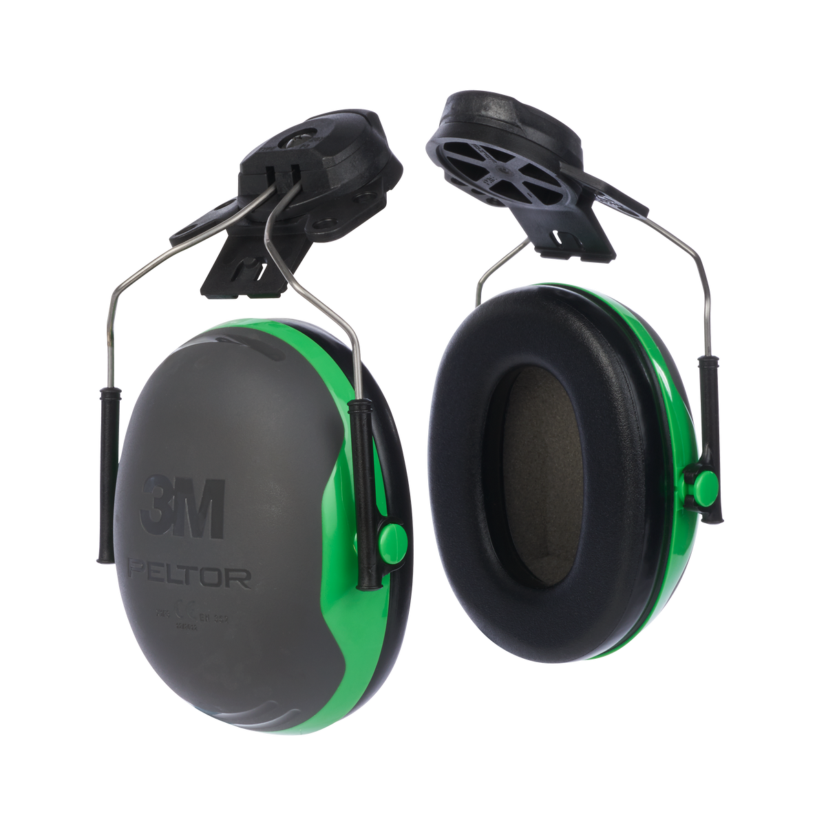 Peltor X1P3 Helmet Mount Svart/Grön