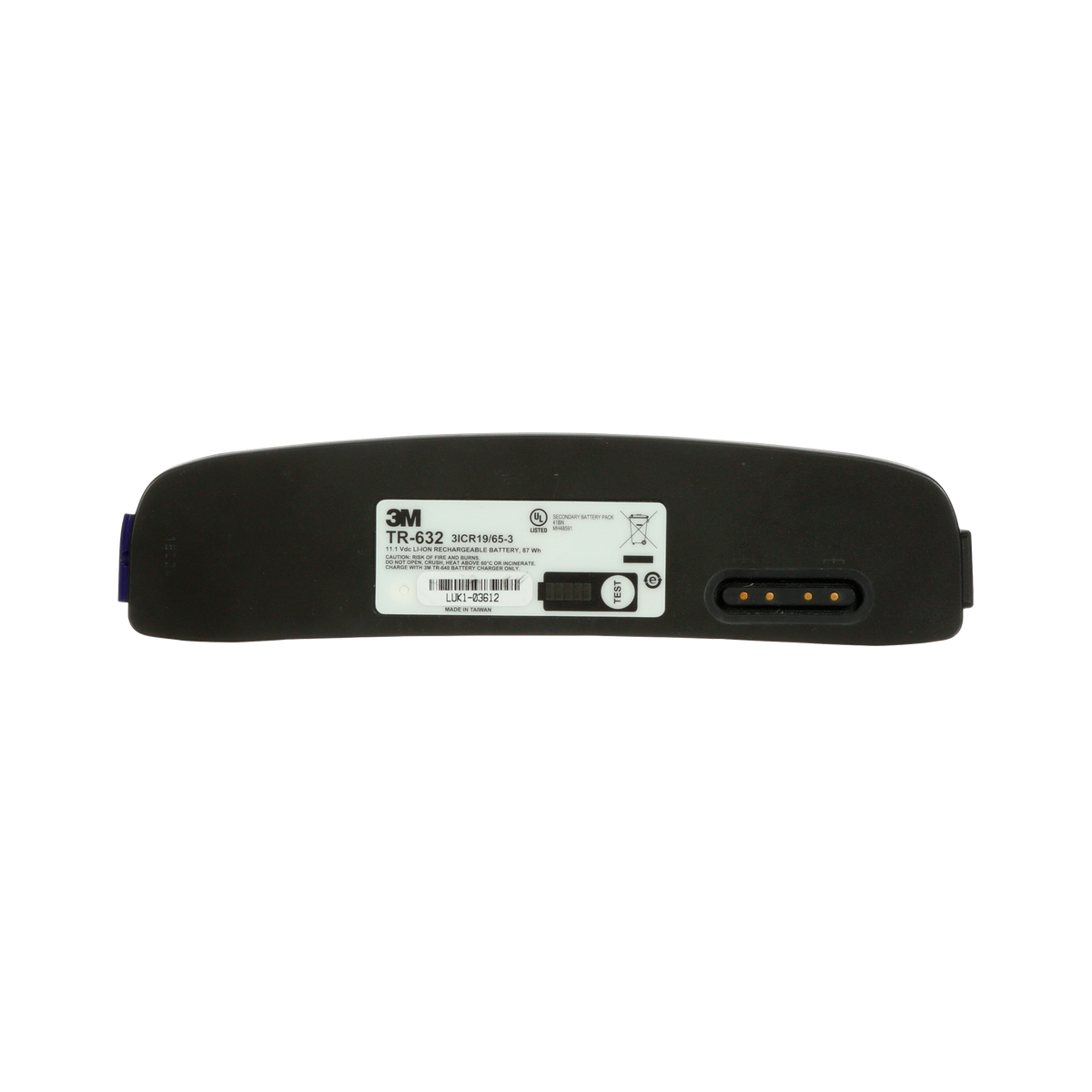 Versaflo TR-632 HD Battery Spare Parts Svart