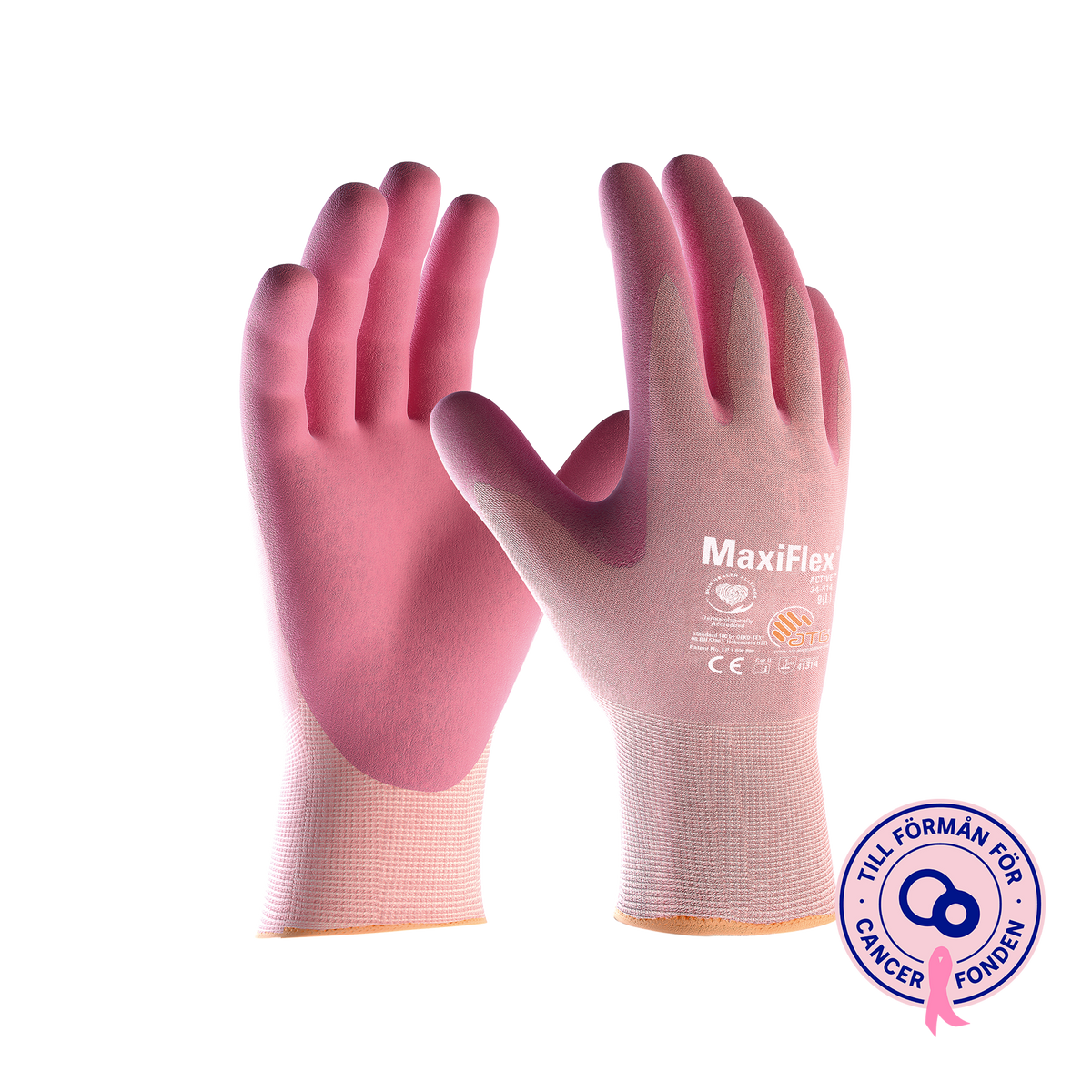 MaxiFlex Active HT Gloves Rosa