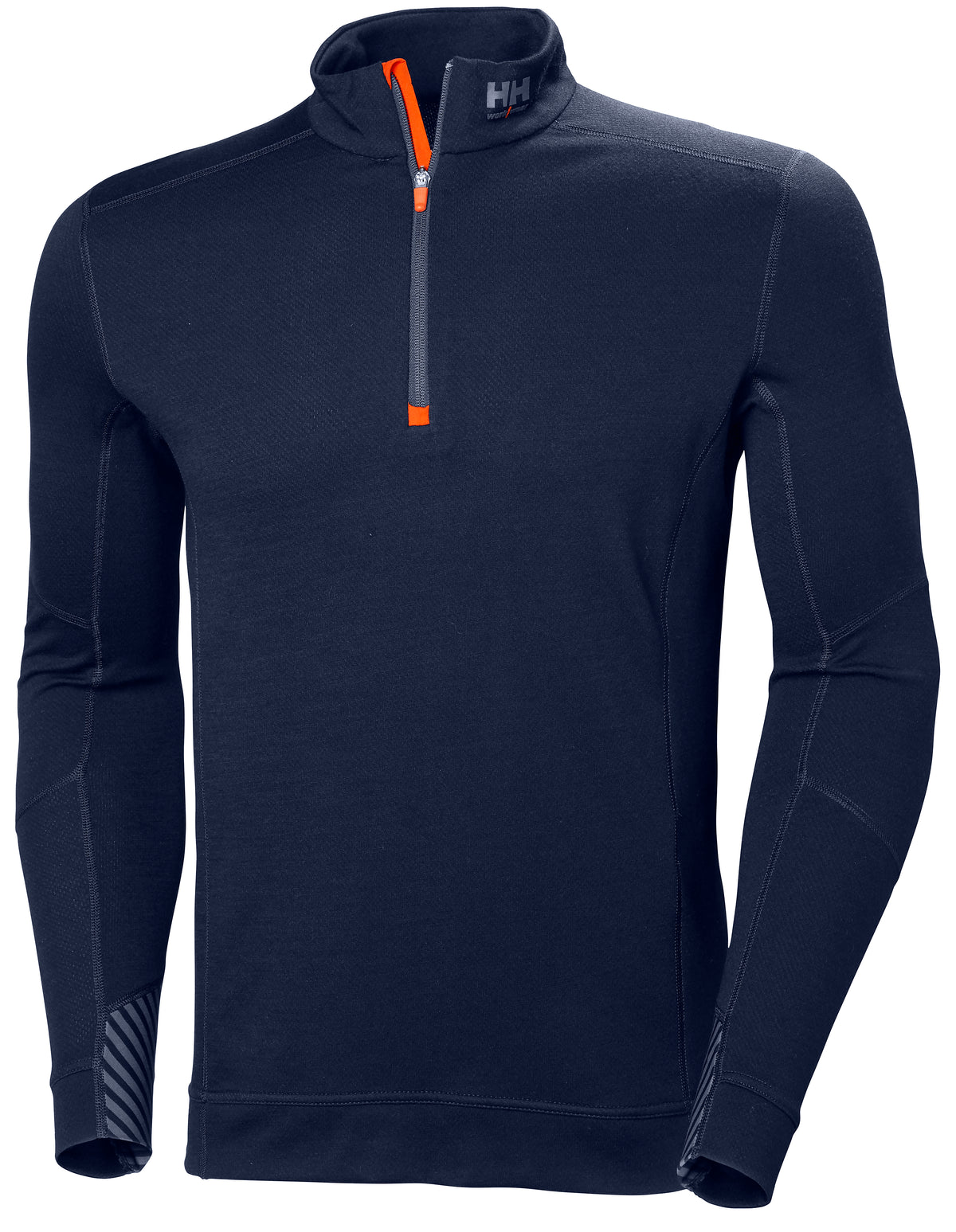 HH LIFA Merino Half Zip Marinblå