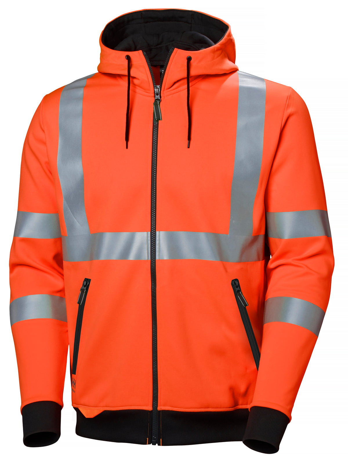 Addvis Zip Hoodie Orange