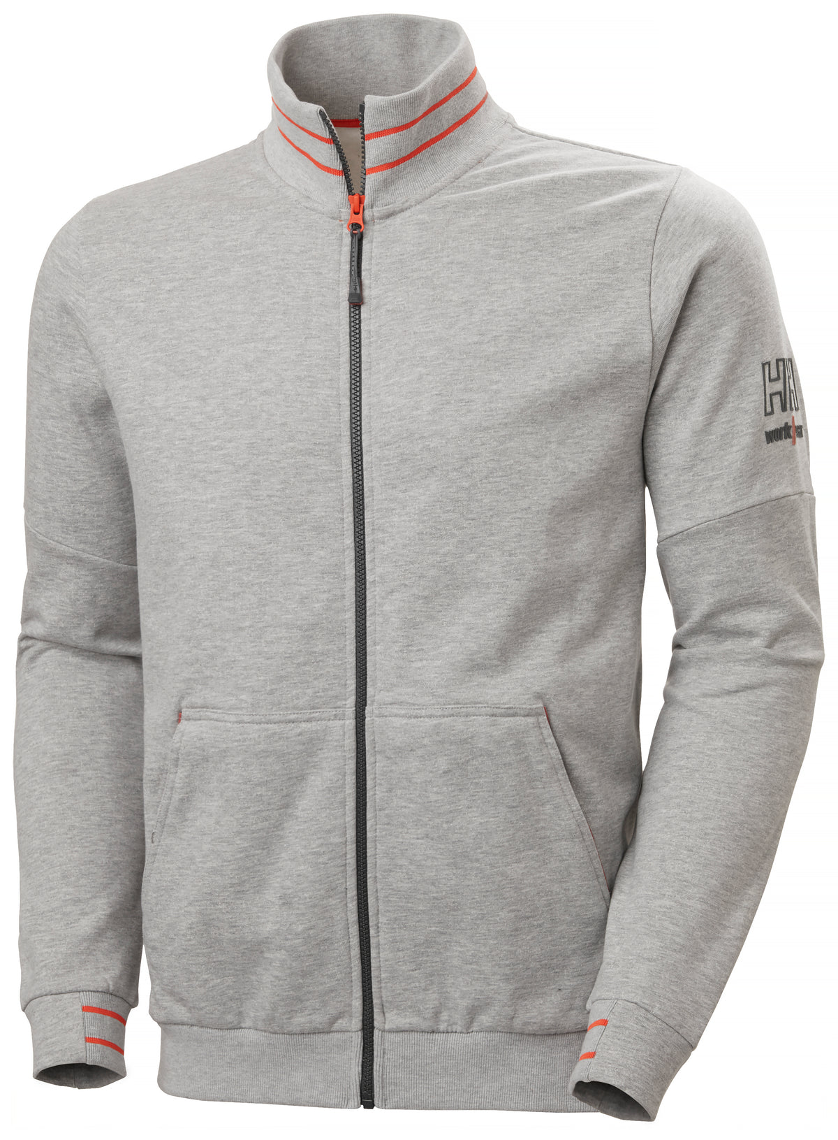 Kensington Zip Sweatshirt Grå melange