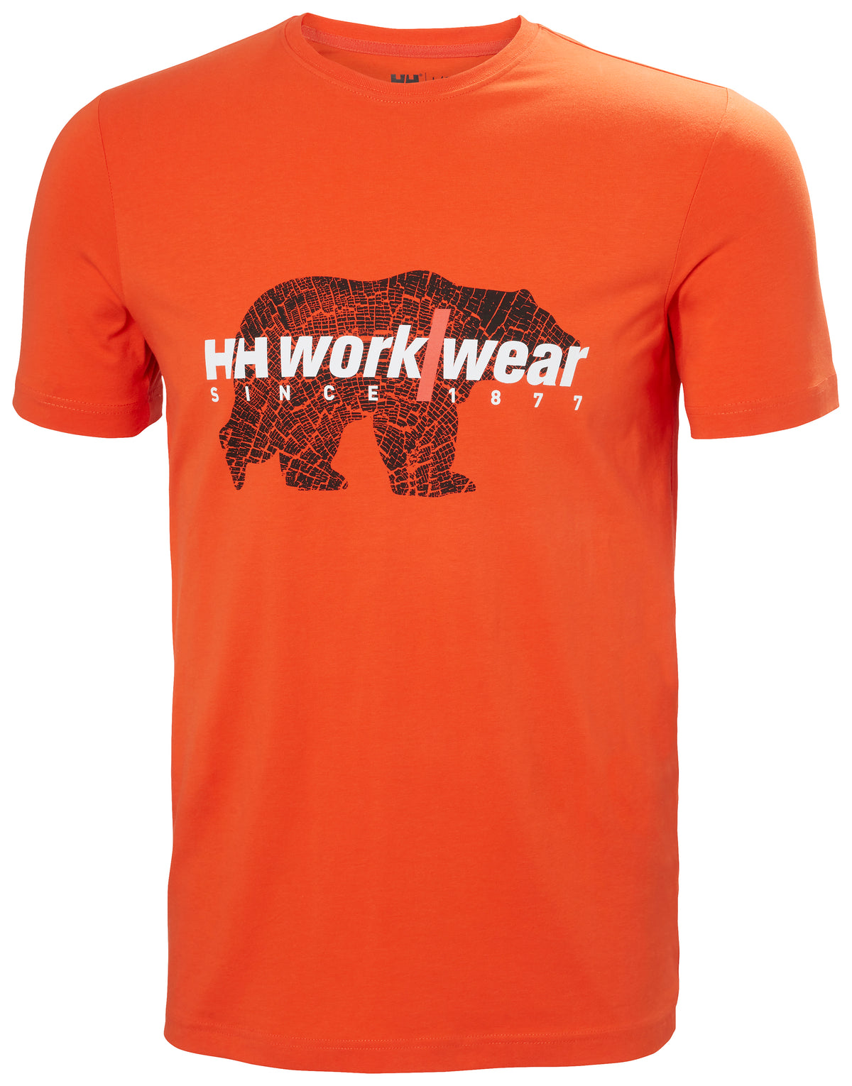 Logo T-shirt Mörkorange