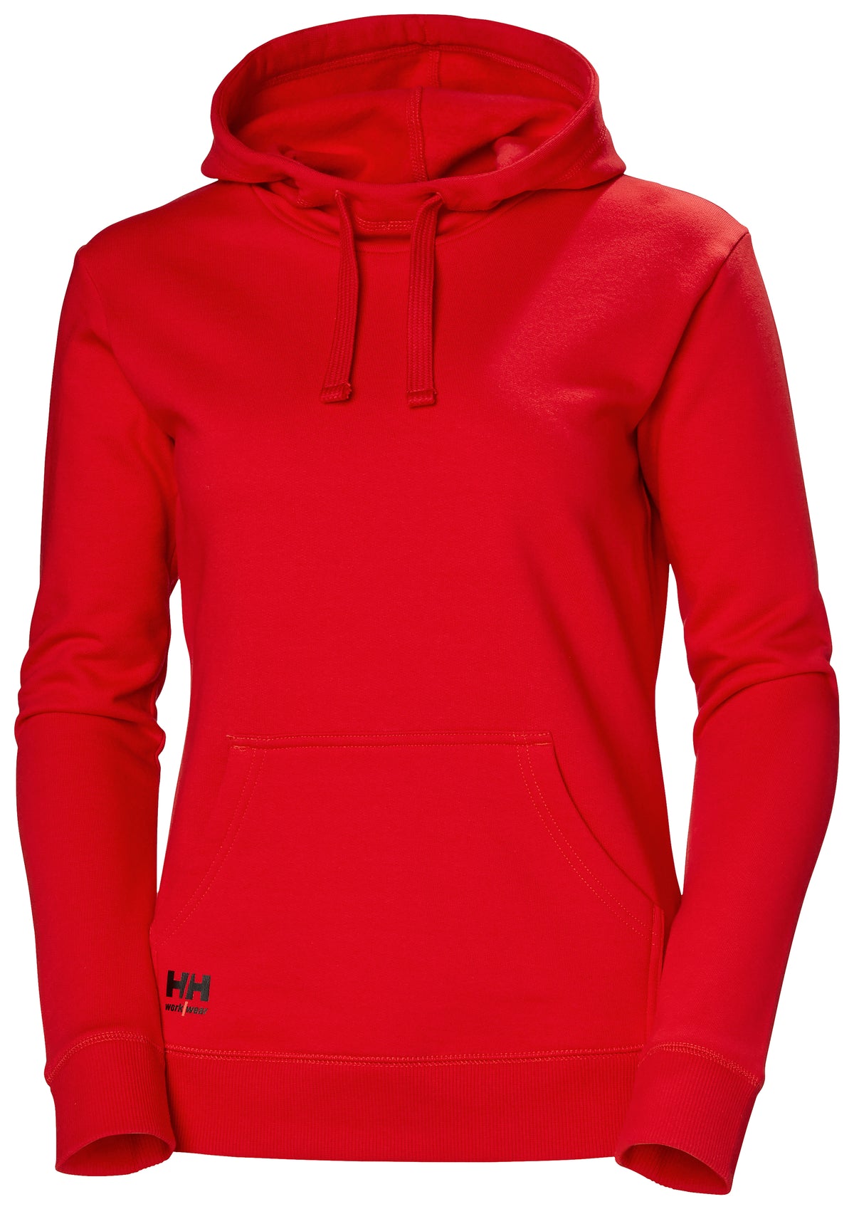 Classic Hoodie, dam Röd