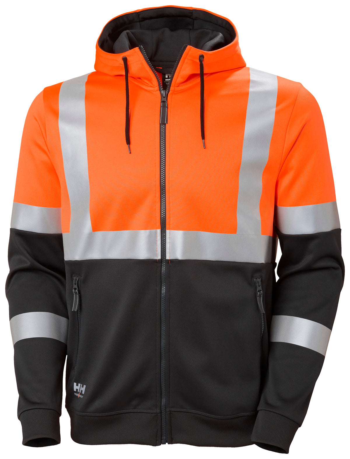 Addvis Zip Hoodie klass 1 Orange