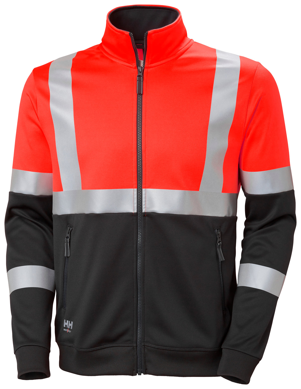 Addvis Zip Sweatshirt klass 1 Röd