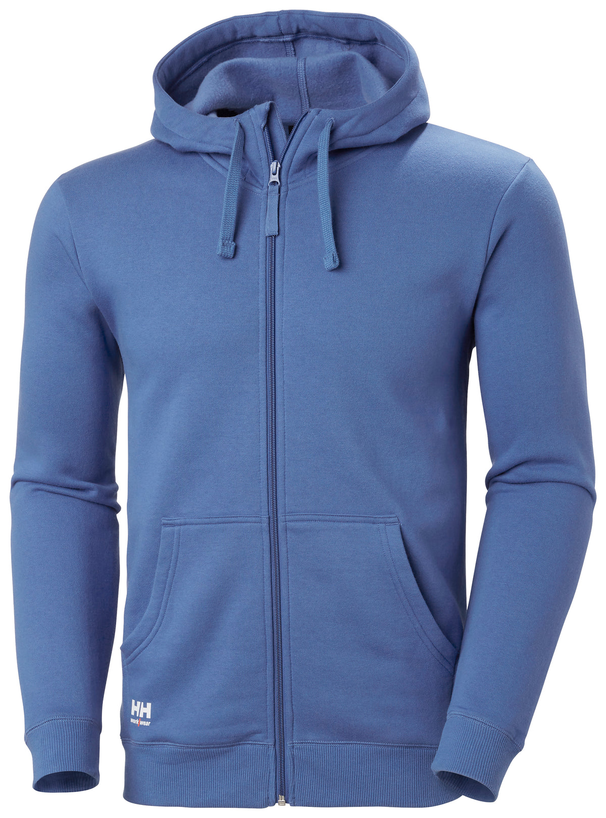 Classic Zip Hoodie Stenblå