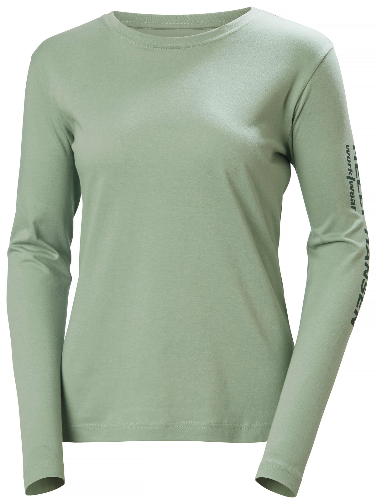 Classic Logo Longsleeve, dam Jade