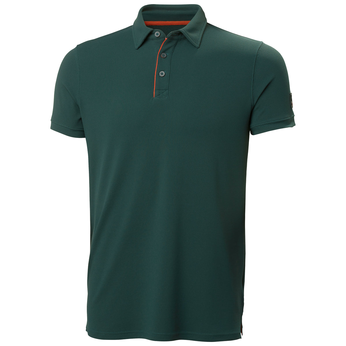 Tech Polo Mörk grangrön