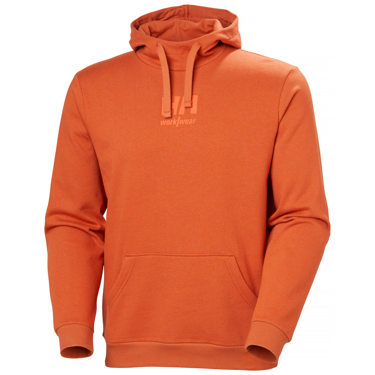 Classic Logo Hoodie Mörkorange