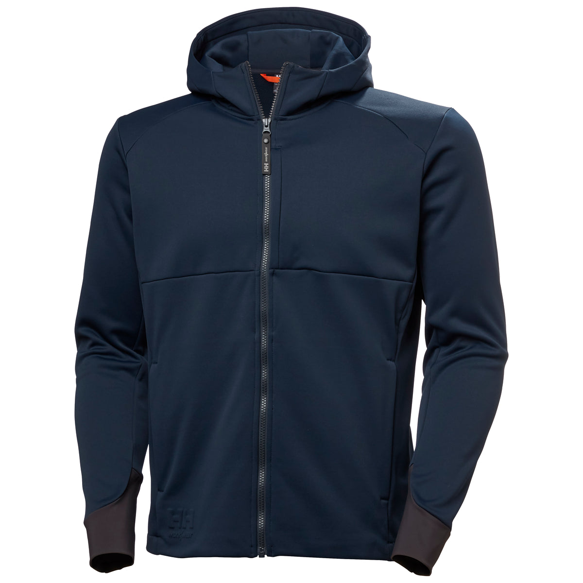 Tech Hooded Midlayer Marinblå