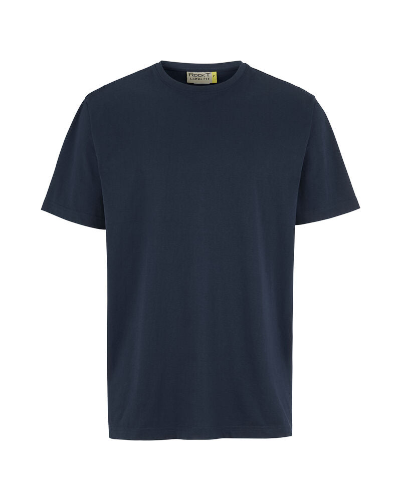 Rock T Long Fit Marinblå
