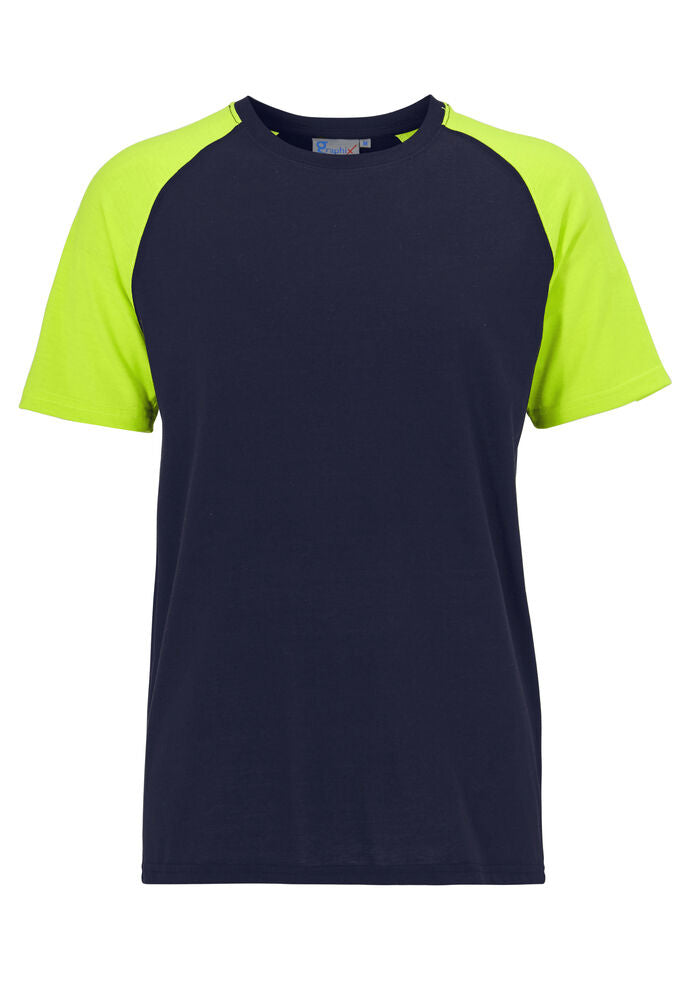 Monza T-shirt Marinblå/Gul