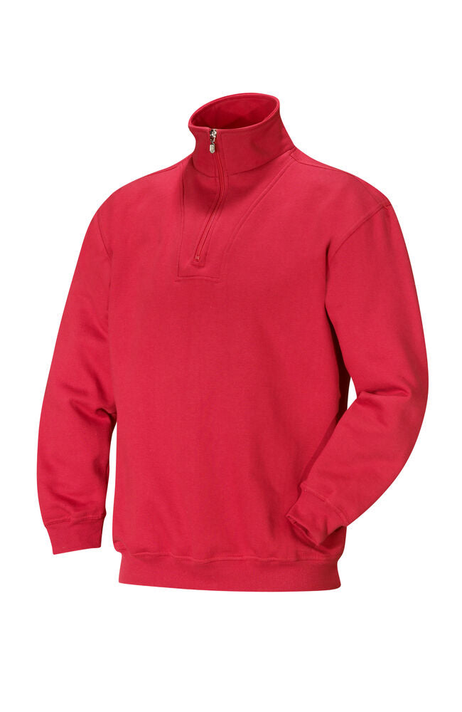 Portland Halfzip Röd
