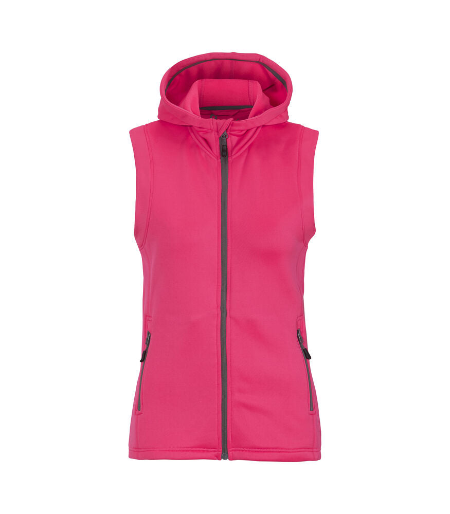Zamora hooded vest woman Neonrosa