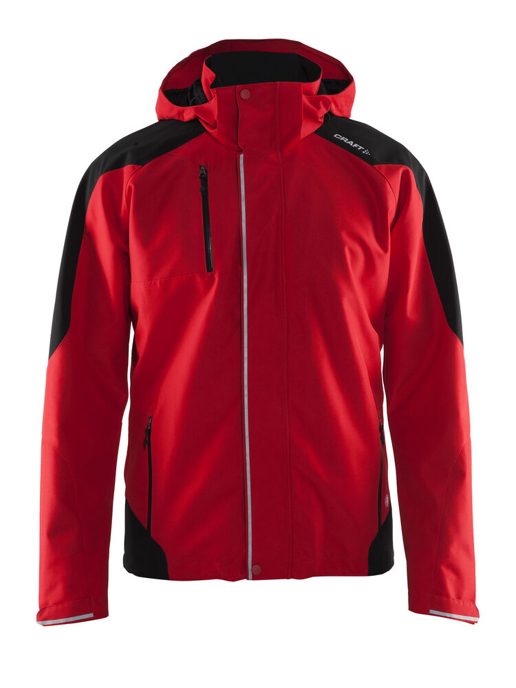 Zermatt Jacket M Klarröd/Svart