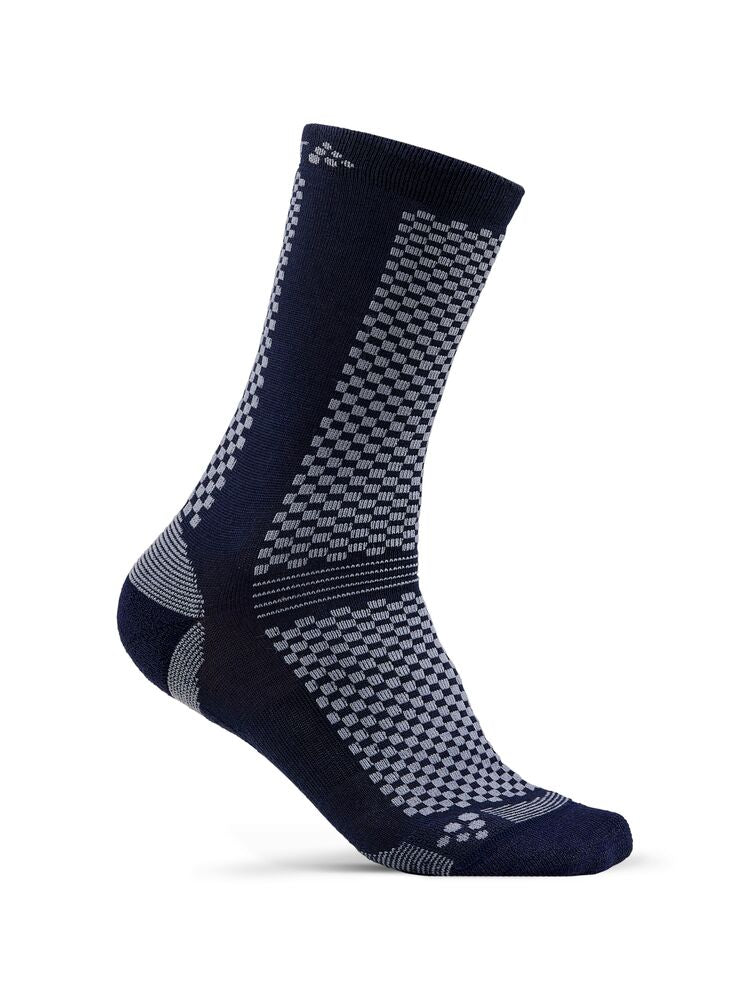 Wool Warm Mid 2-pack Sock Beat-granite