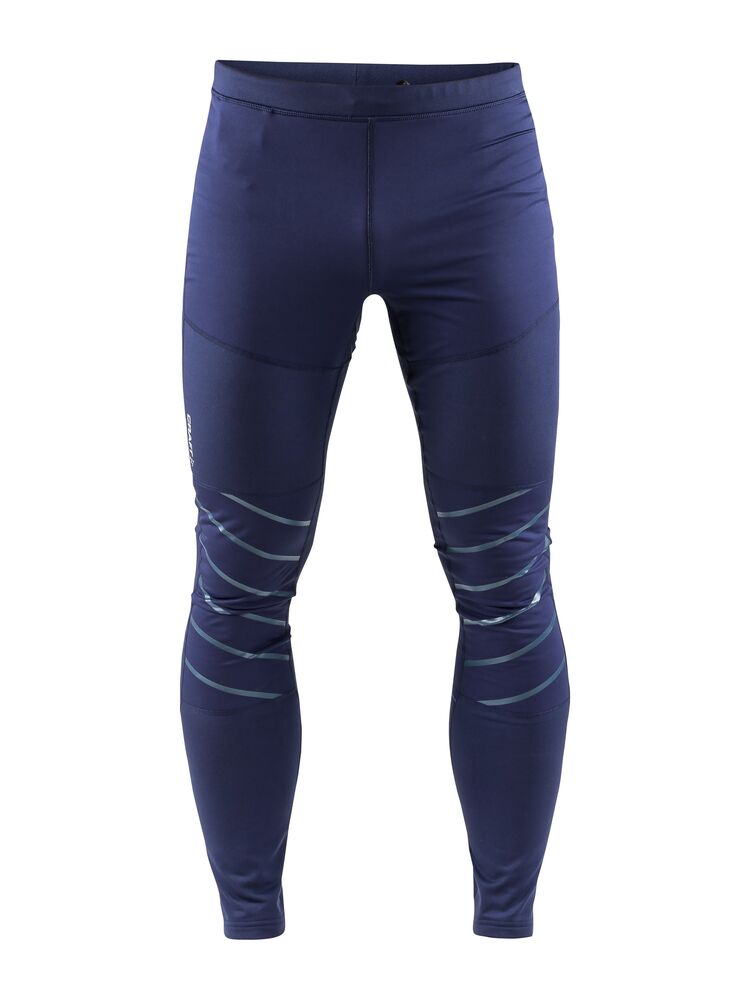 Warm Train Wind Tights M Maritime