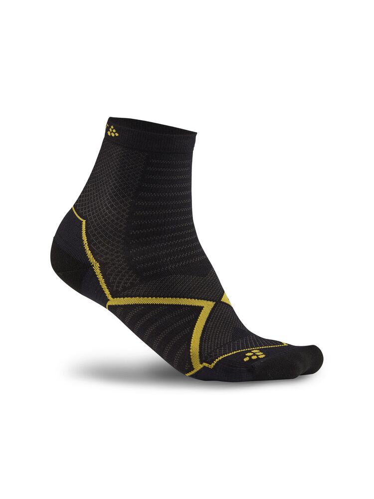 Wool Run Warm Sock Svart-burst