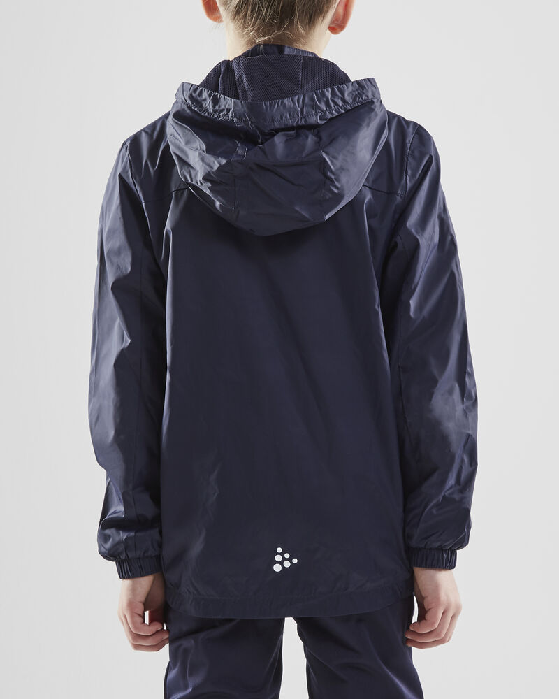 Wind Jacket Jr Marinblå