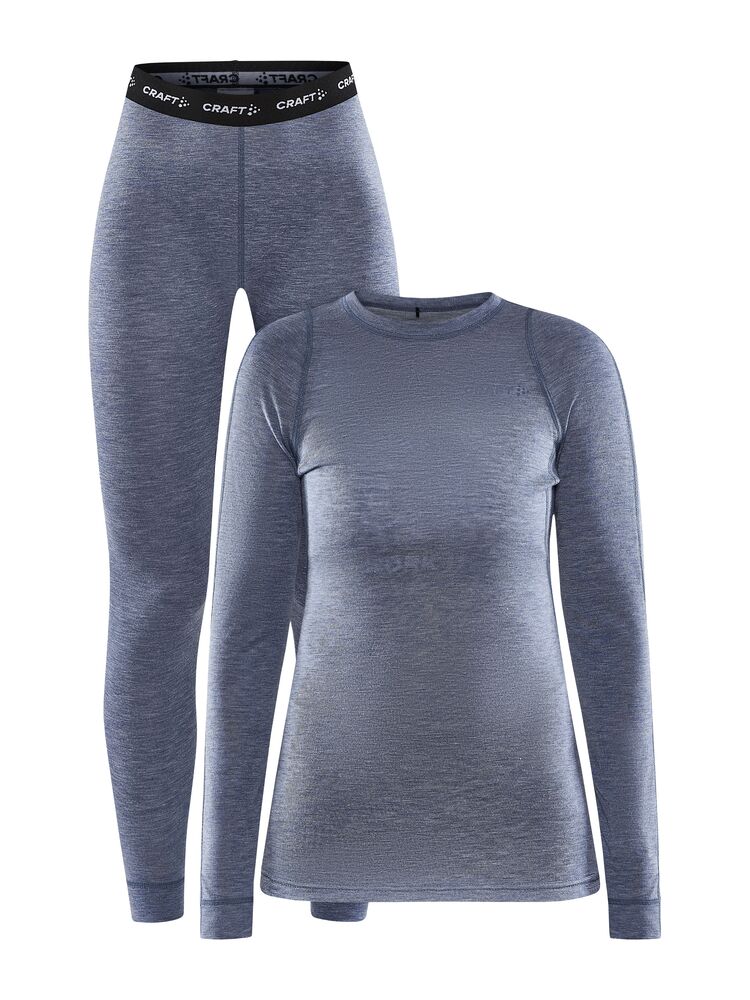 Wool Merino Set W Flow-melange