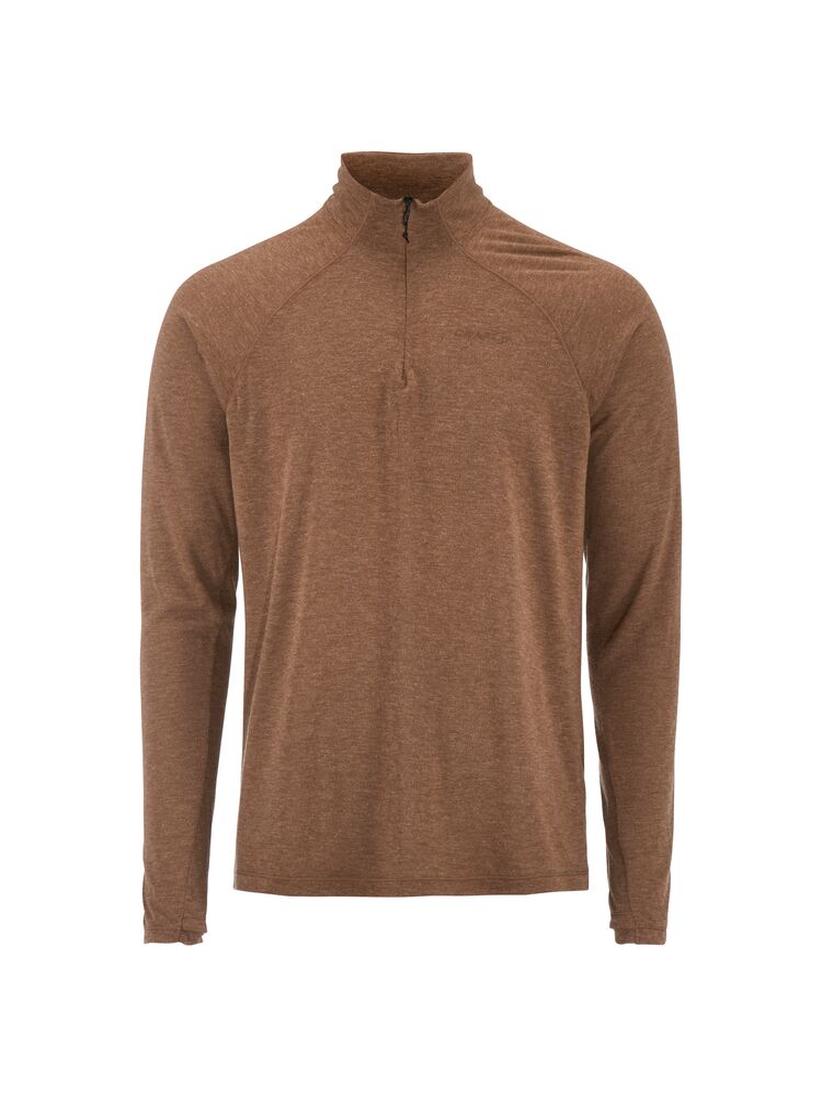 Wool LS Tee M Cassia/Melange