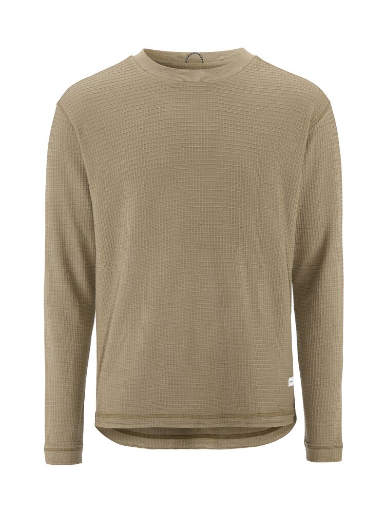 Wool Waffle RN M Taupe