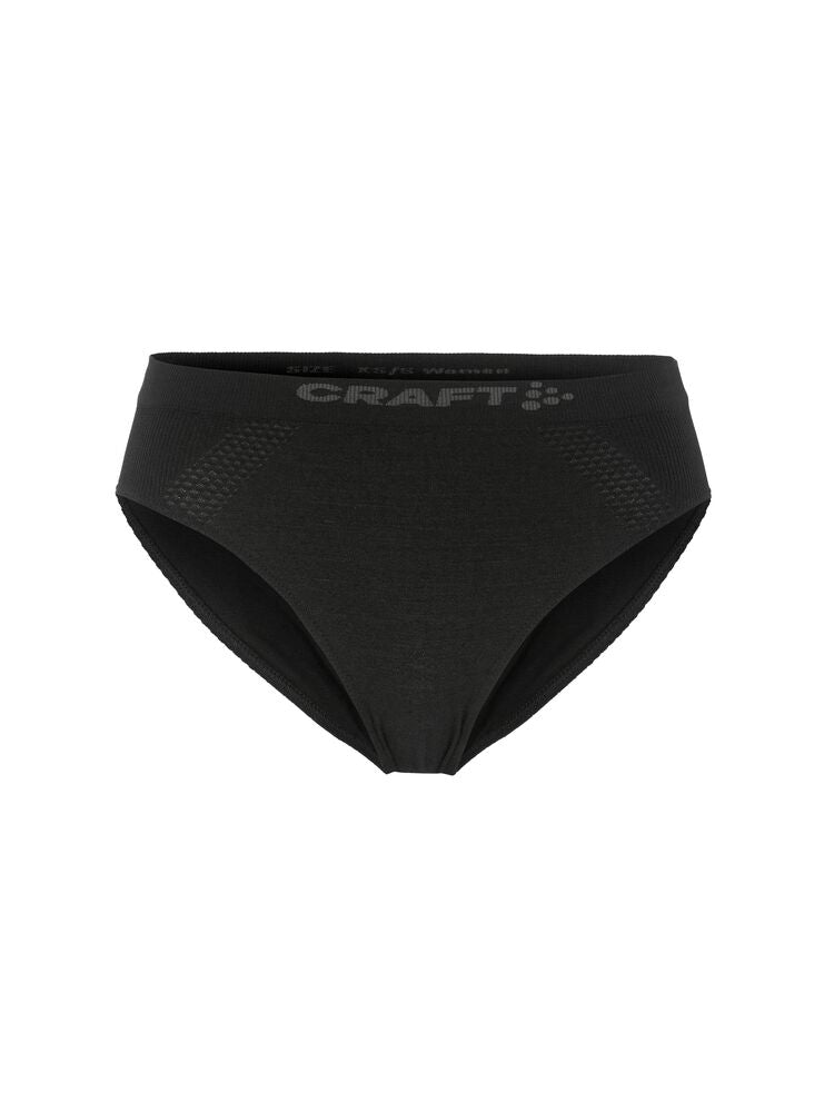Wool Seamless Hipster W Svart