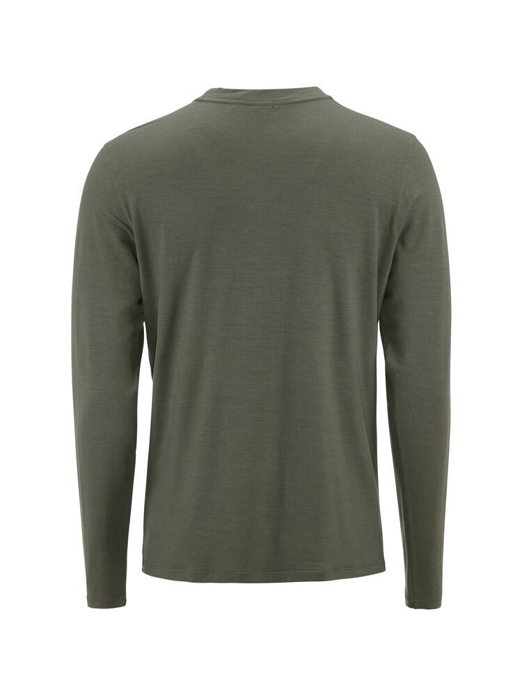 Wool Jersey LS CN M Chimera